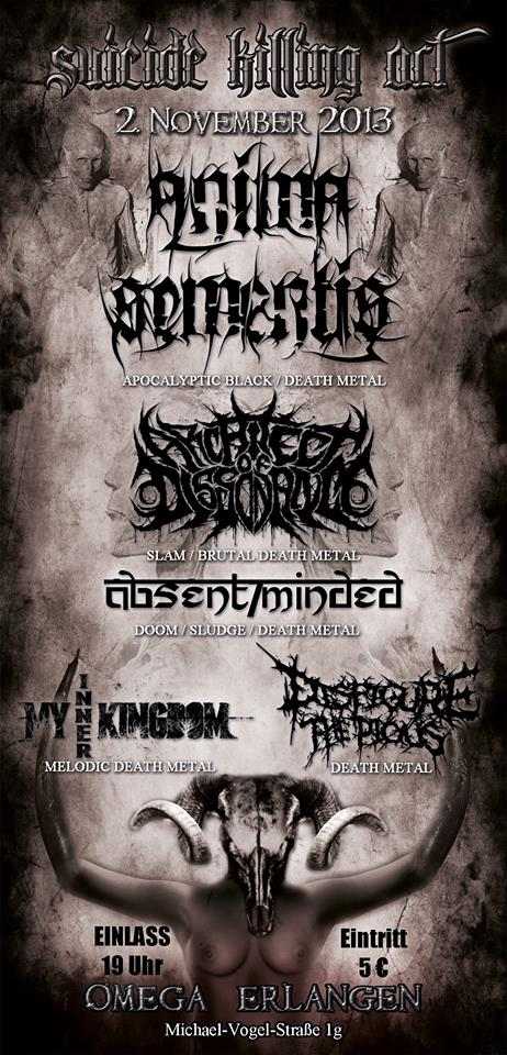 Flyer Suicide Killing Art